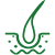 Dandruff prevention icon